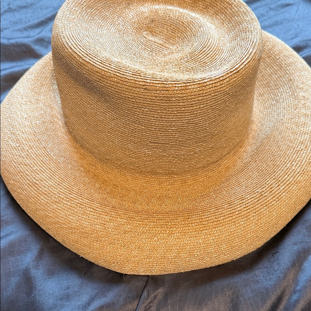 Stylish Tan Straw Hat